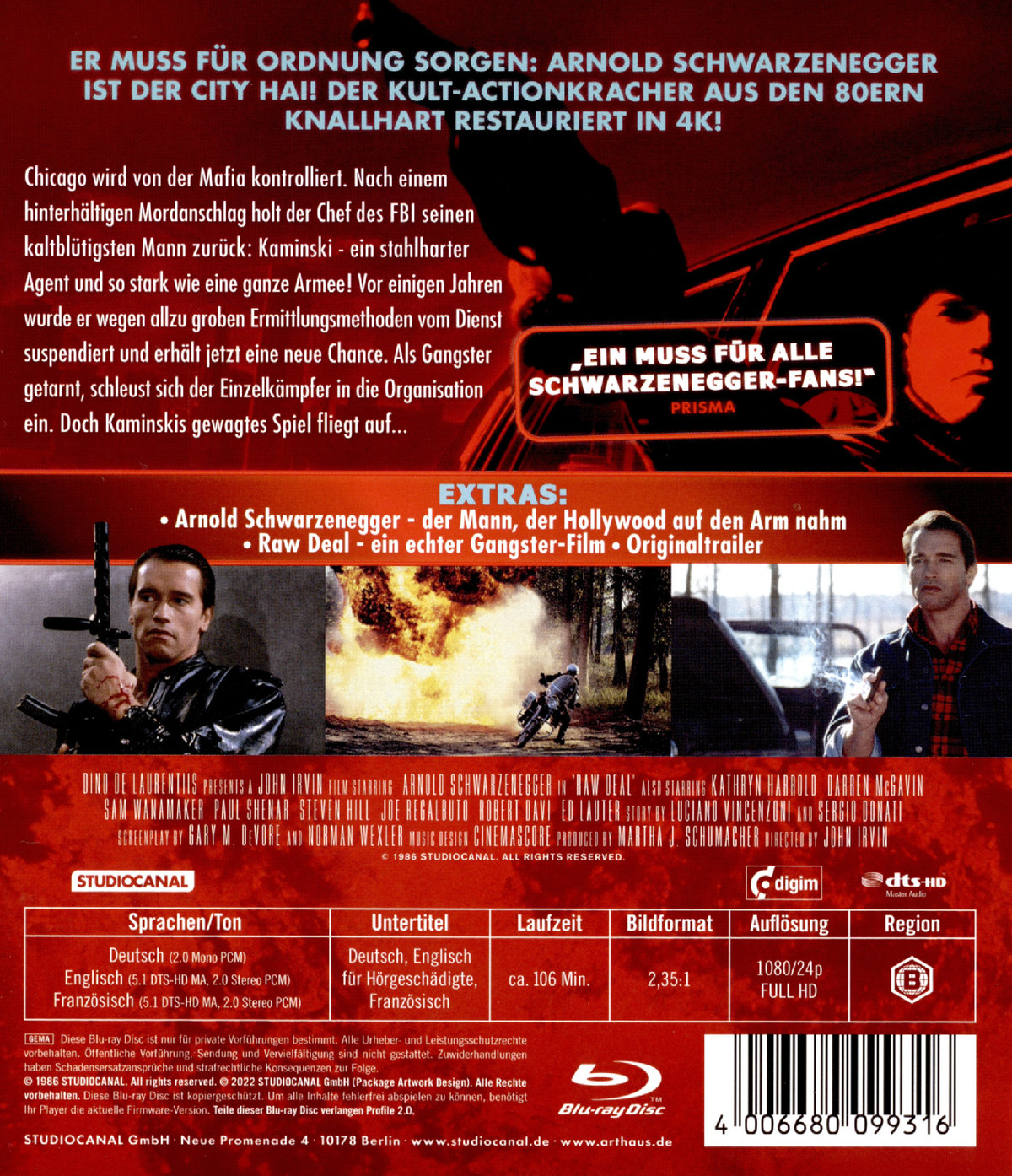 City Hai, Der - Remastered Edition (blu-ray)