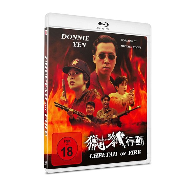 Cheetah On Fire - Clear Case  (Blu-ray Disc)