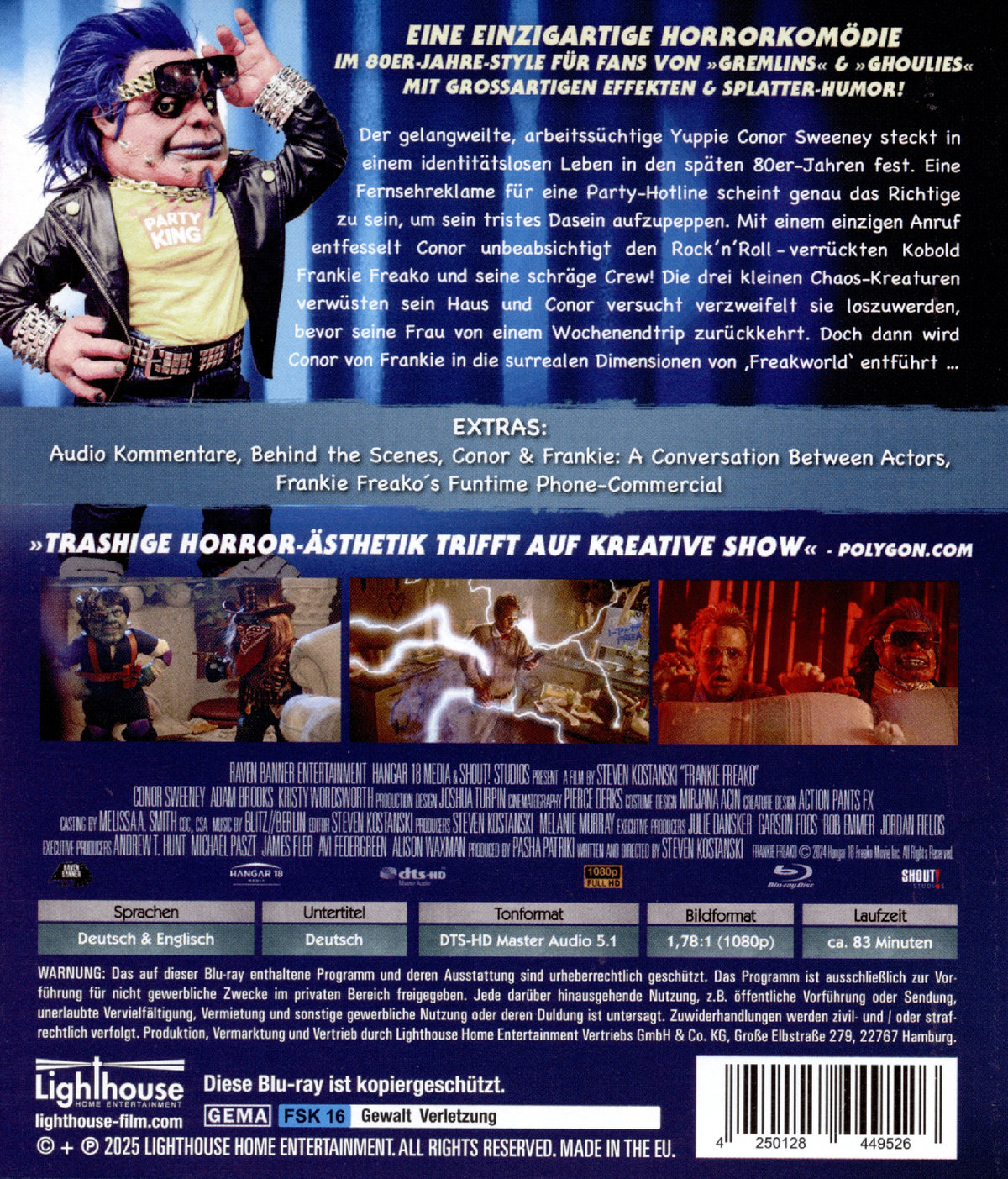 Frankie Freako  (Blu-ray Disc)