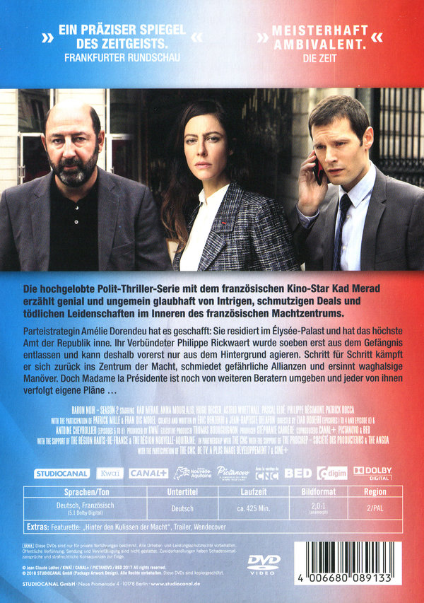 Baron Noir / 2. Staffel  [3 DVDs]  (DVD)