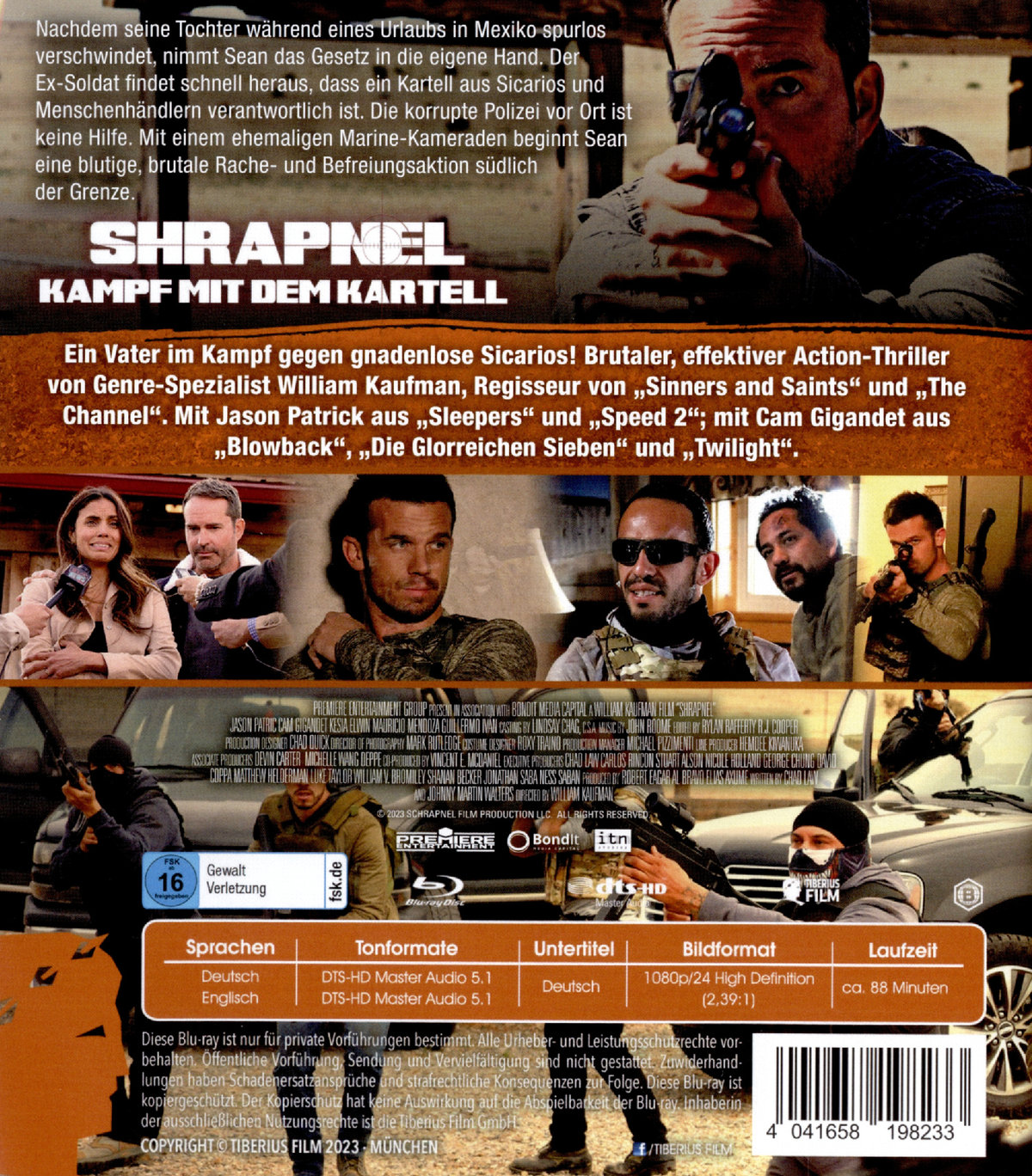 Shrapnel - Kampf mit dem Kartell  (Blu-ray Disc)