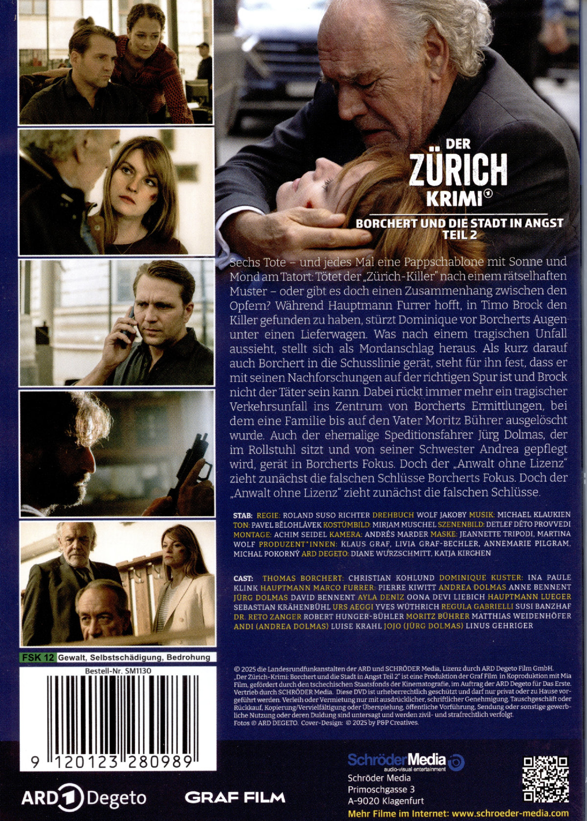 Der Zürich Krimi: Borchert und die Stadt in Angst Teil 1 (Folge 20)  (DVD)