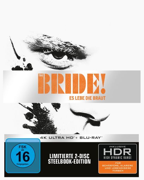 The Bride! - Es lebe die Braut - Limited Steelbook Edition  (4K Ultra HD+blu-ray)