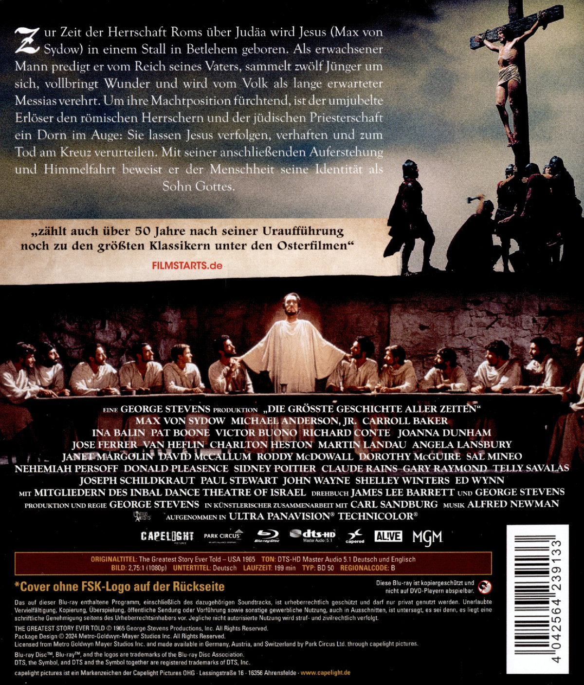 Die größte Geschichte aller Zeiten  (Blu-ray Disc)