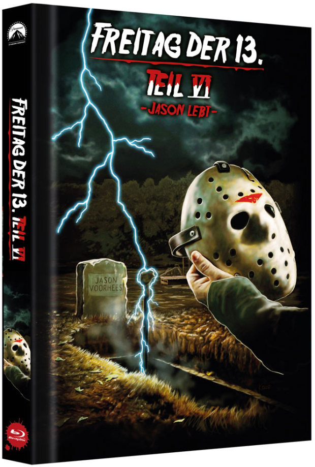 Freitag der 13. - Teil 6 - Uncut Mediabook Edition (blu-ray) (C)