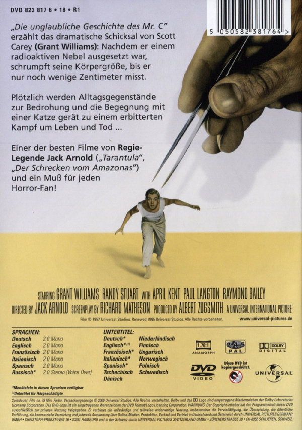 Die unglaubliche Geschichte des Mr. C  (DVD)