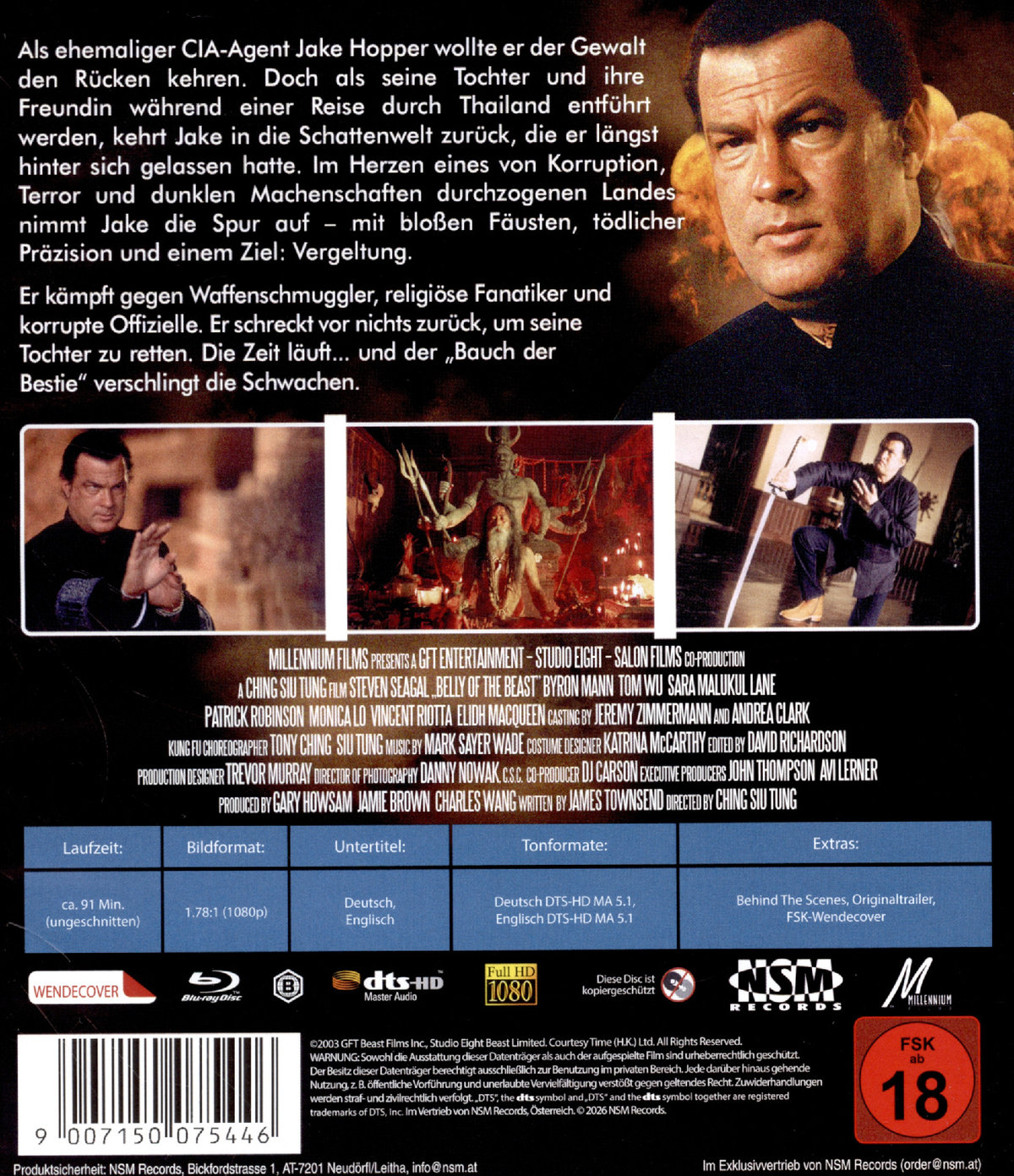 Belly of the Beast (uncut)  (Blu-ray Disc)