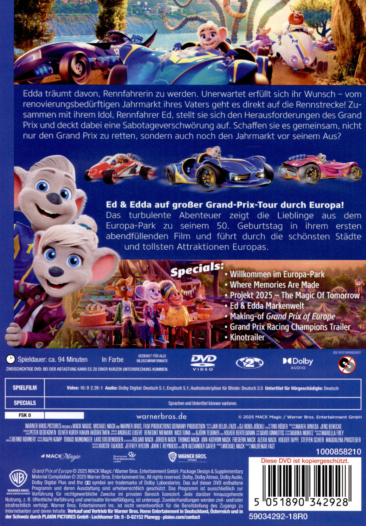 Grand Prix of Europe  (DVD)