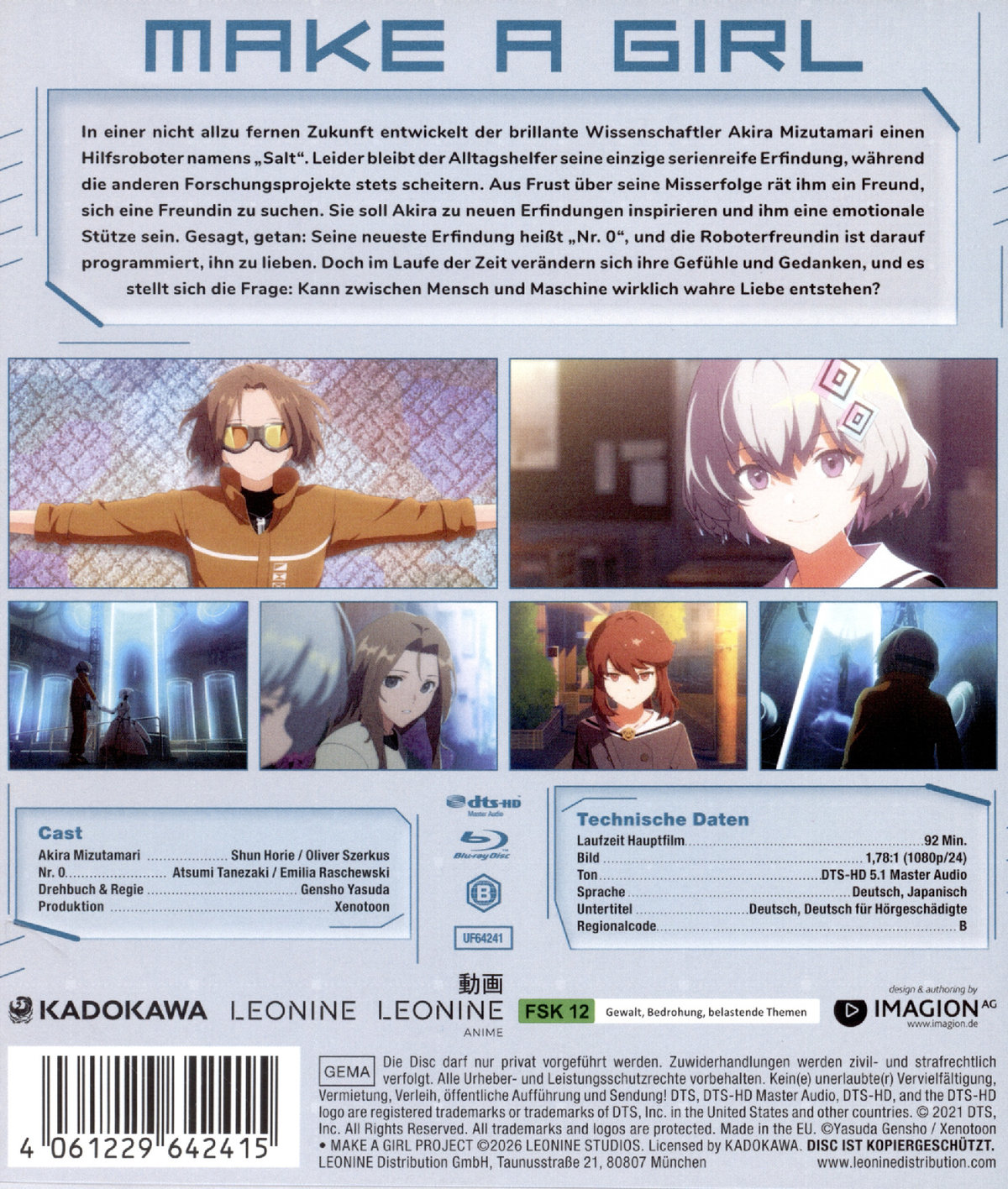 Make a Girl  (Blu-ray Disc)
