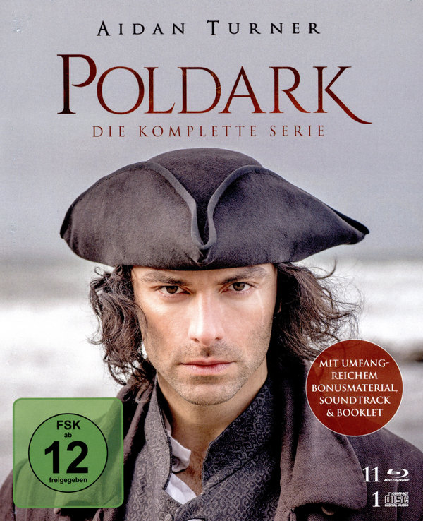 Poldark - Die komplette Serie  [11 BRs+Soundtrack-CD]  (Blu-ray Disc)