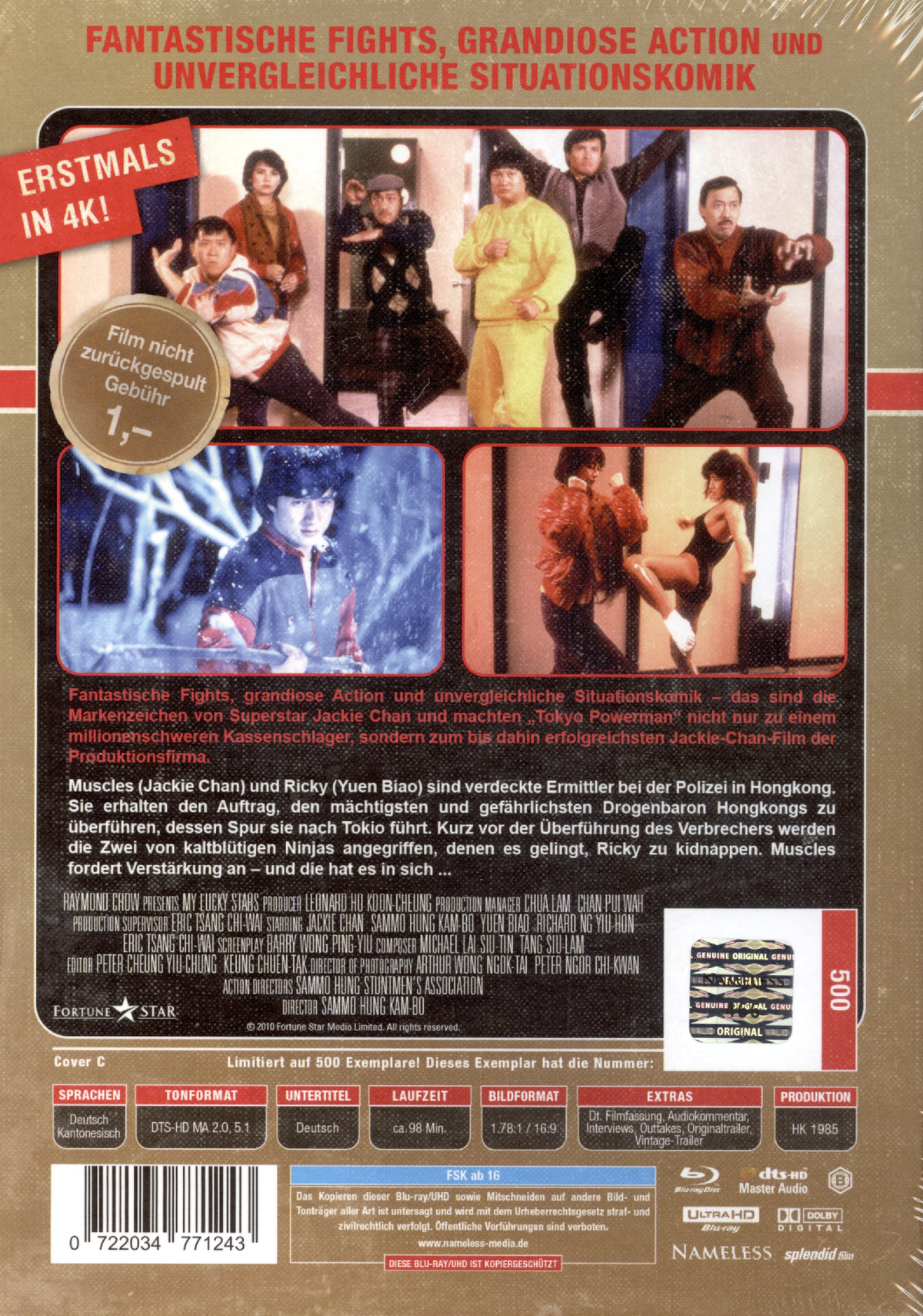 Powerman 4 - Tokyo Powerman - Uncut Mediabook Edition  (4K Ultra HD+blu-ray) (C)