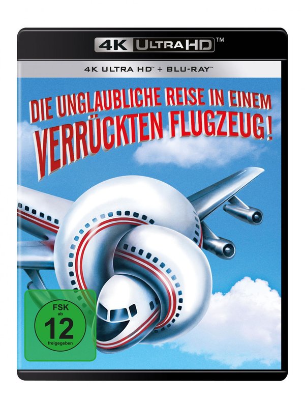 Die unglaubliche Reise in einem verrückten Flugzeug  (4K Ultra HD) (+ Blu-ray) 