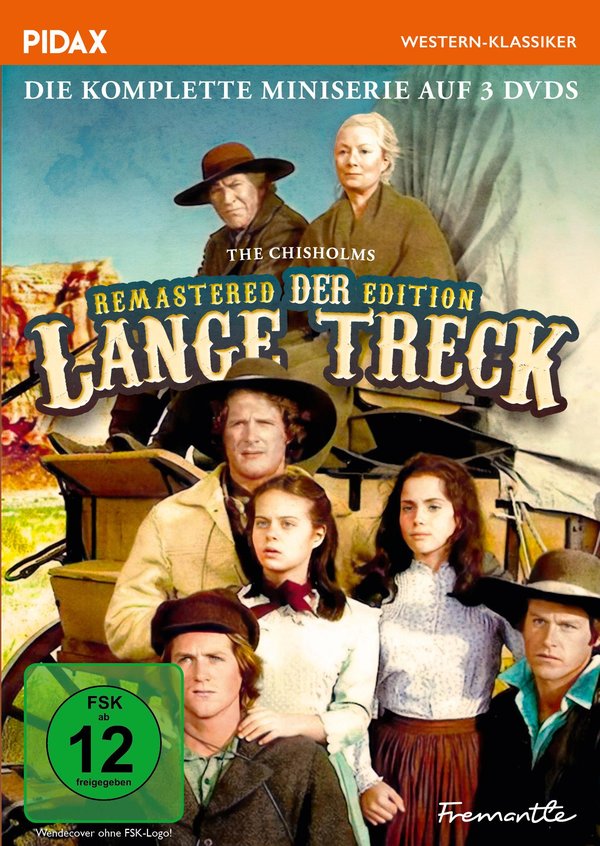 Der lange Treck (The Chisholms) - Remastered Edition / Die komplette 16-teilige Kult-Westernserie (Pidax Western-Klassiker) [3 DVDs]  (DVD)