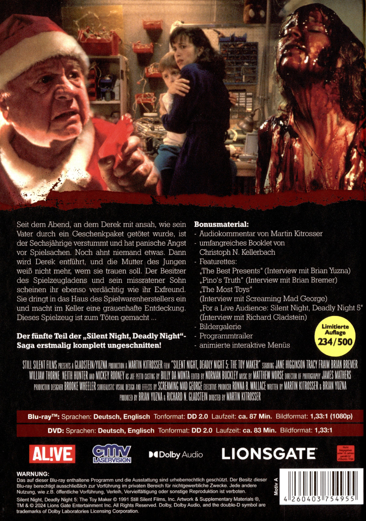 Toys - Tödliches Spielzeug - Uncut Mediabook Edition  (DVD+blu-ray) (A)