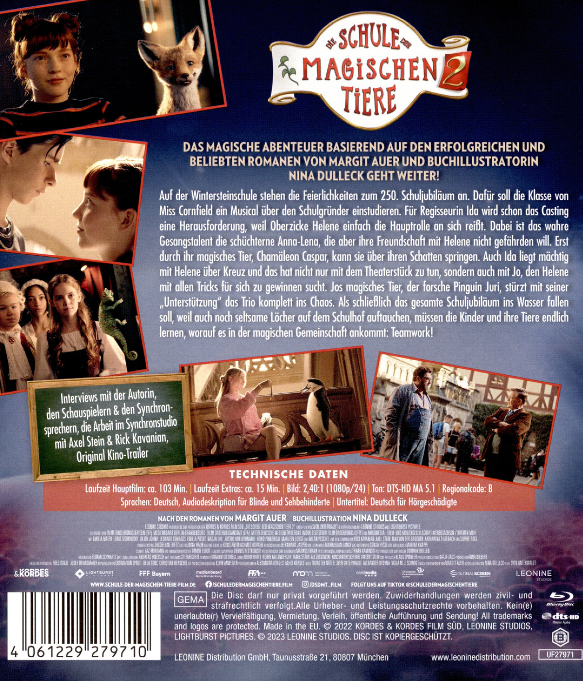 Die Schule der magischen Tiere 2  (Blu-ray Disc)