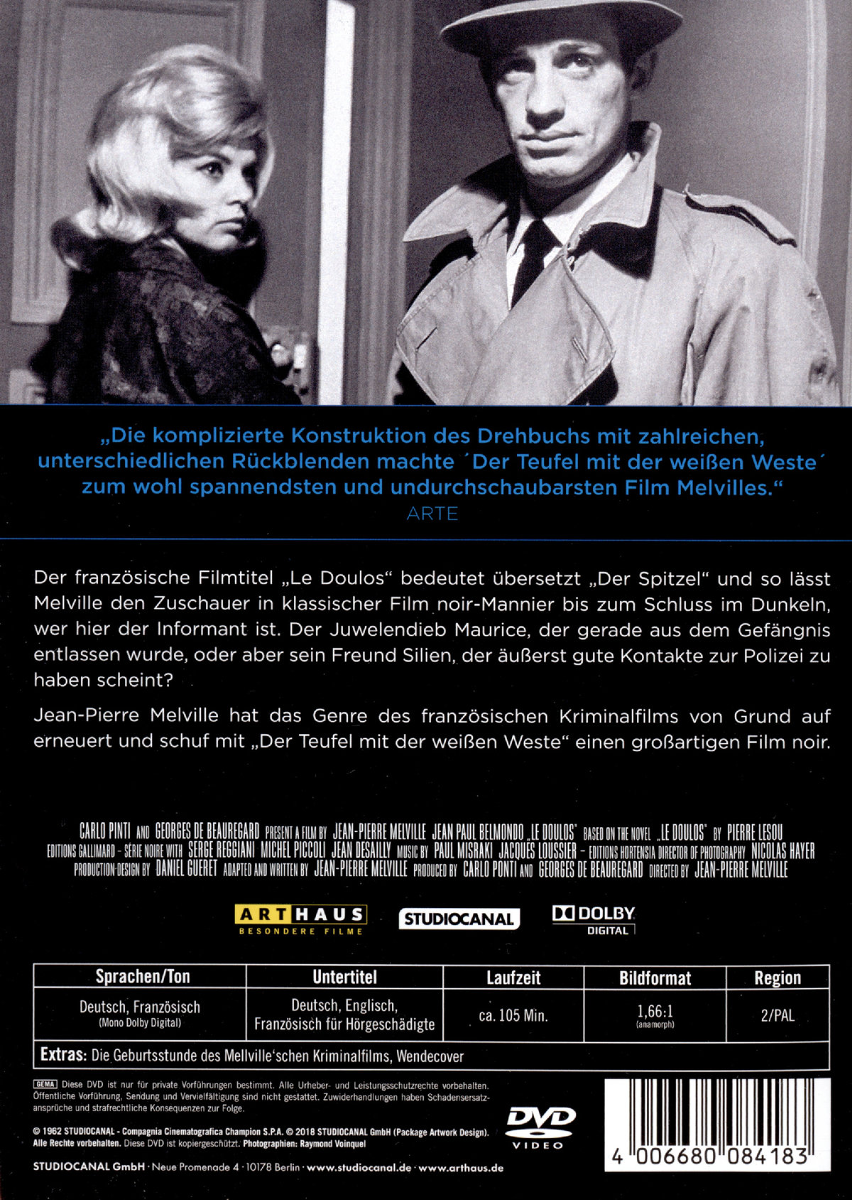 Der Teufel mit der weißen Weste  (DVD)