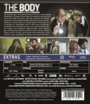 Body, The - Death Is Not Always the End (blu-ray)
