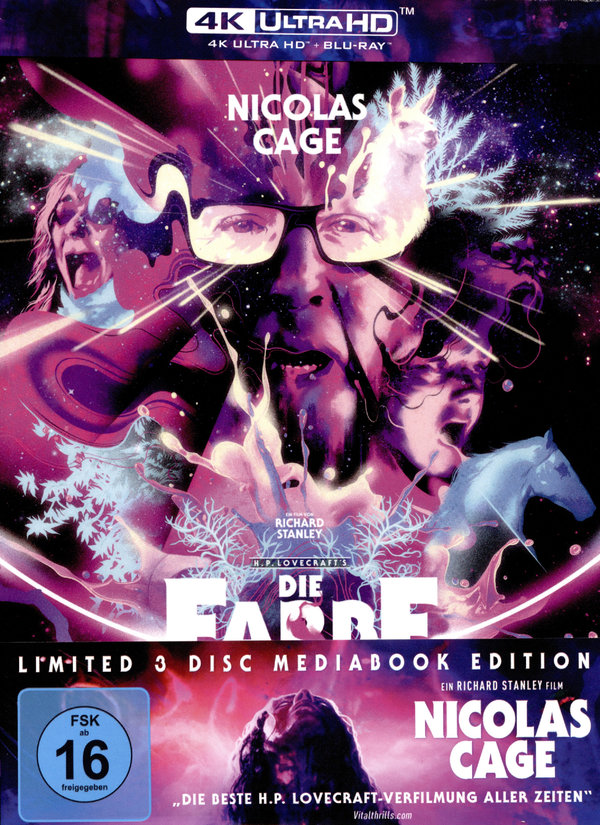 Farbe aus dem All, Die - Color Out of Space - Uncut Mediabook Edition (blu-ray+4K Ultra HD) (B)