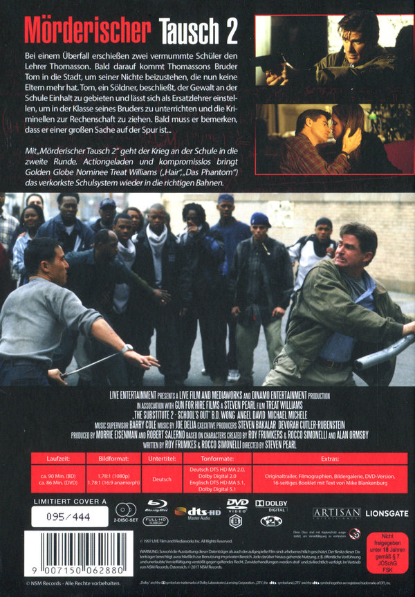 Mörderischer Tausch 2 - Uncut Mediabook Edition (DVD+blu-ray) (A)