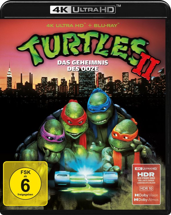 Turtles 2 - Das Geheimnis des Ooze (4K Ultra HD+blu-ray)
