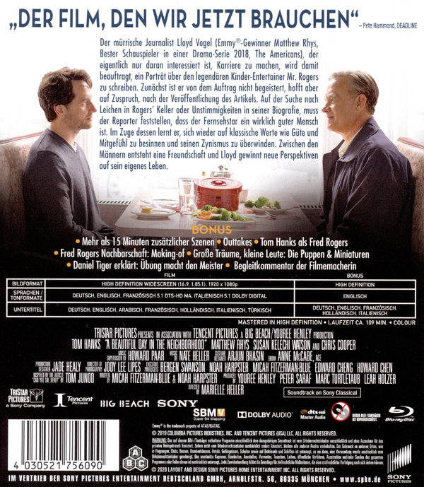 Wunderbare Mr. Rogers, Der (blu-ray)