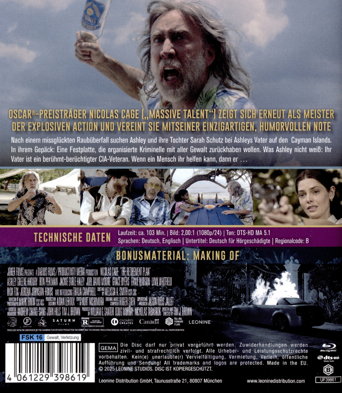 The Retirement Plan  (Blu-ray Disc)