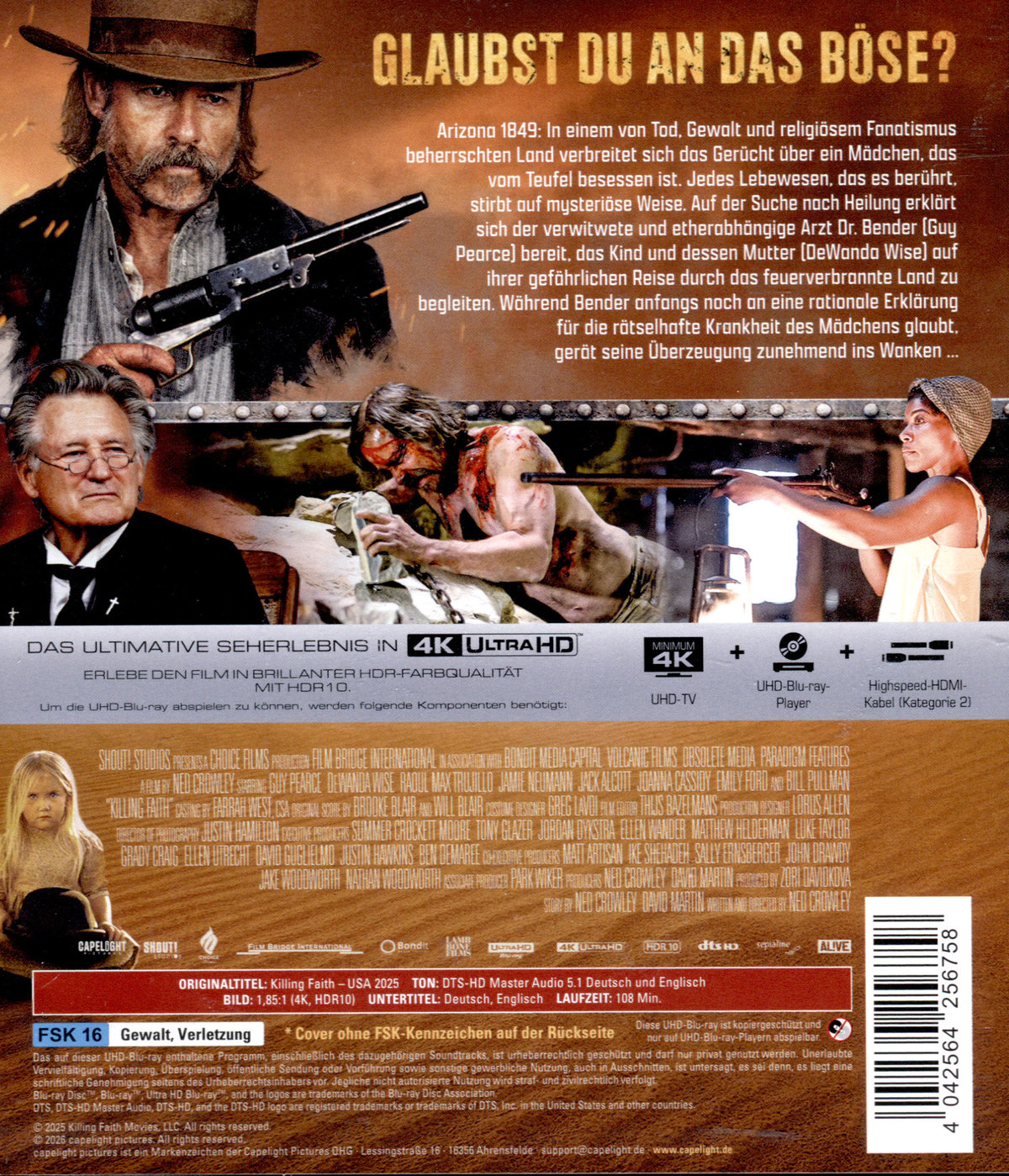 Killing Faith  (4K Ultra HD)  (Blu-ray 4K Ultra HD)