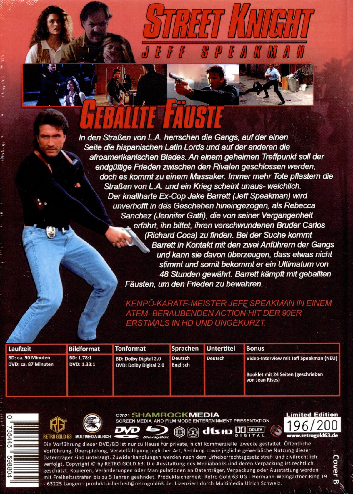 Geballte Fäuste - Uncut Mediabook Edition  (DVD+blu-ray) (B)