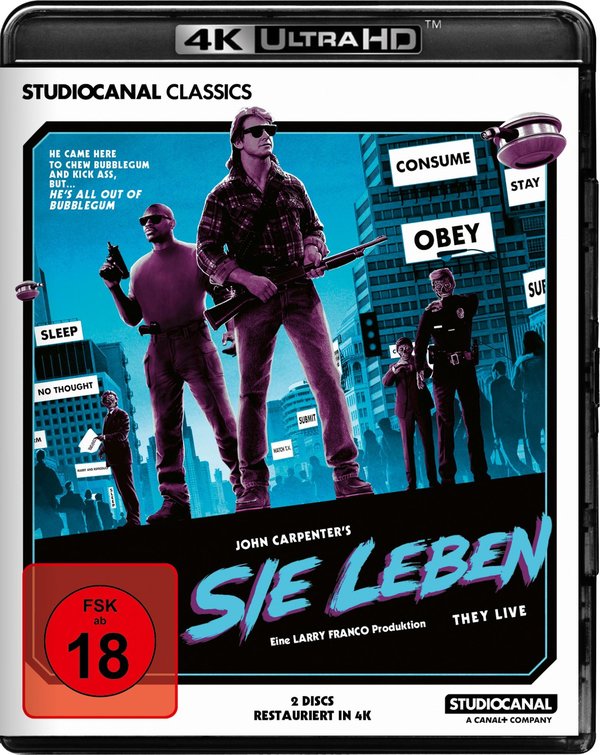Sie leben!  (4K Ultra HD+Blu-ray)