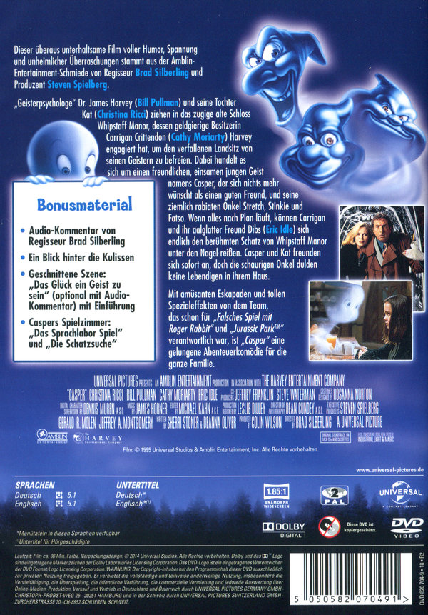 Casper  [SE]  (DVD)