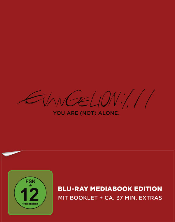 Evangelion: 1.11 - You are (not) alone - Uncut Mediabook Edition (blu-ray)