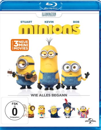 Minions (blu-ray)