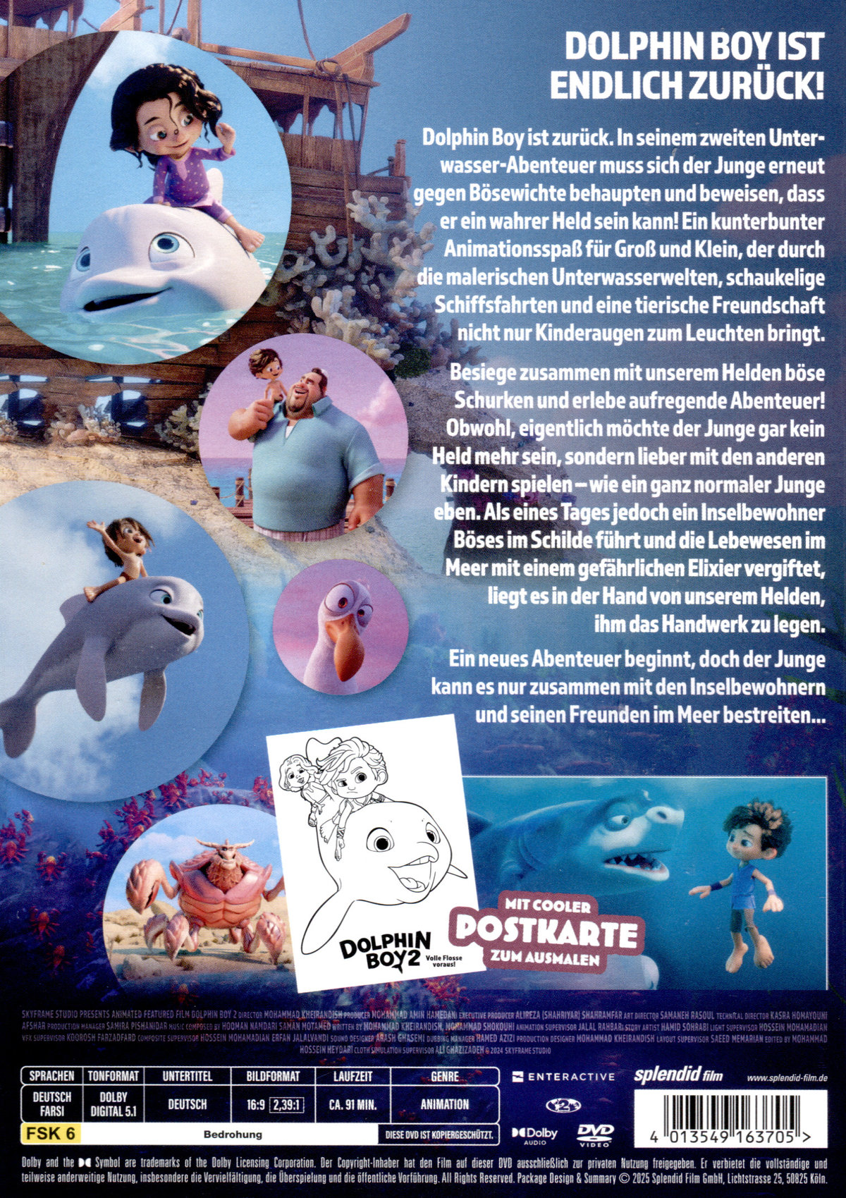 Dolphin Boy 2 – Volle Flosse voraus  (DVD)
