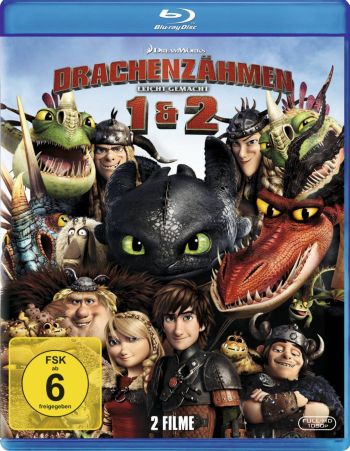 Drachenzähmen leicht gemacht 1+2 (blu-ray)