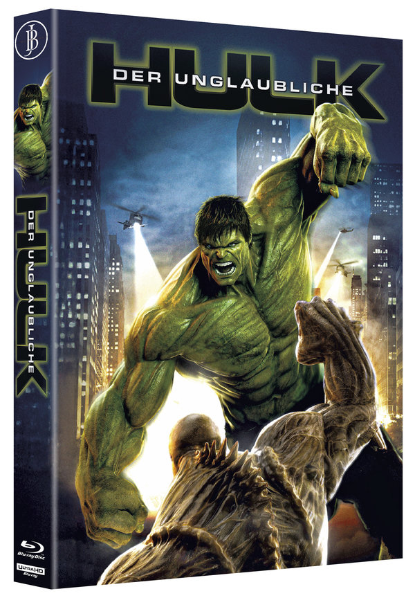 Unglaubliche Hulk, Der - Uncut Mediabook Edition (4K Ultra HD+blu-ray) (B)
