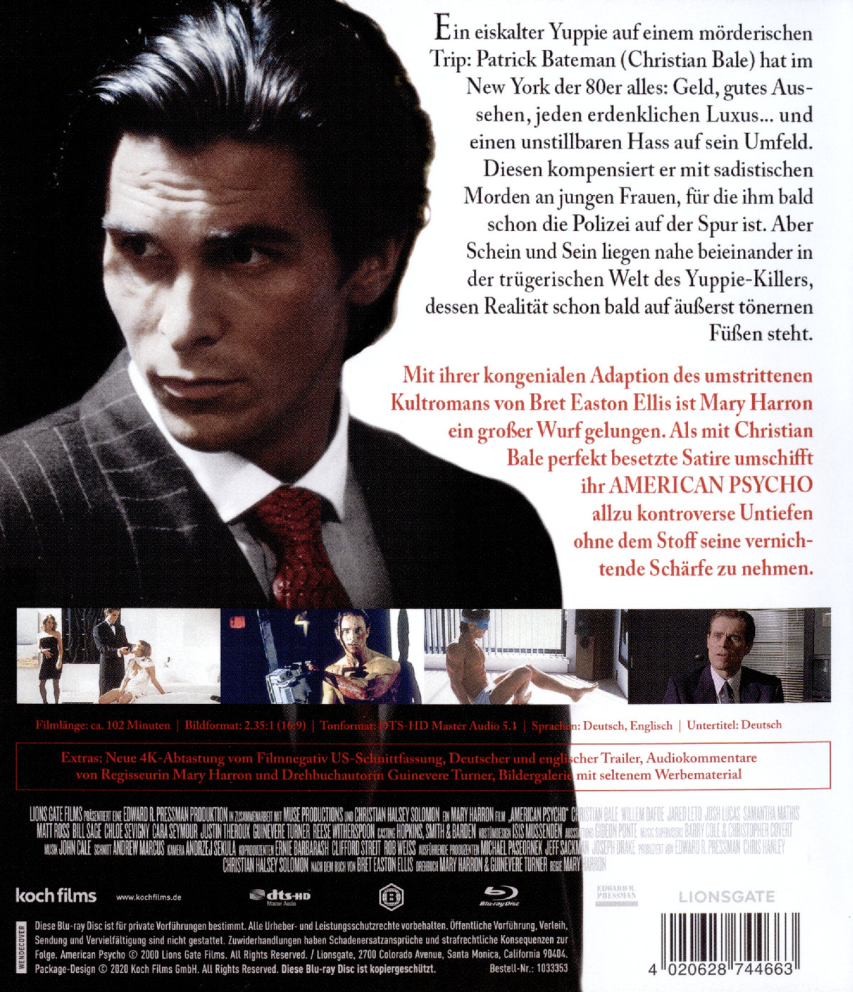 American Psycho (blu-ray)