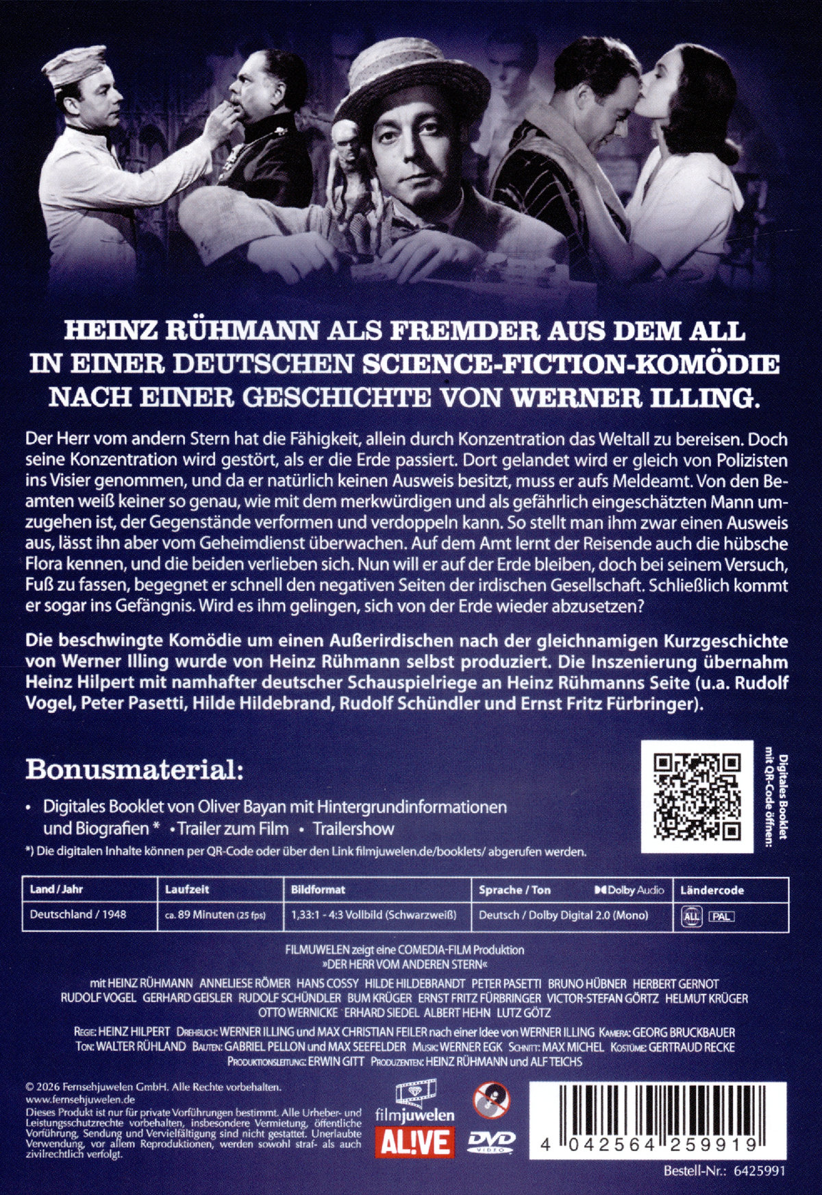 Der Herr vom anderen Stern (Neuauflage)  (DVD)