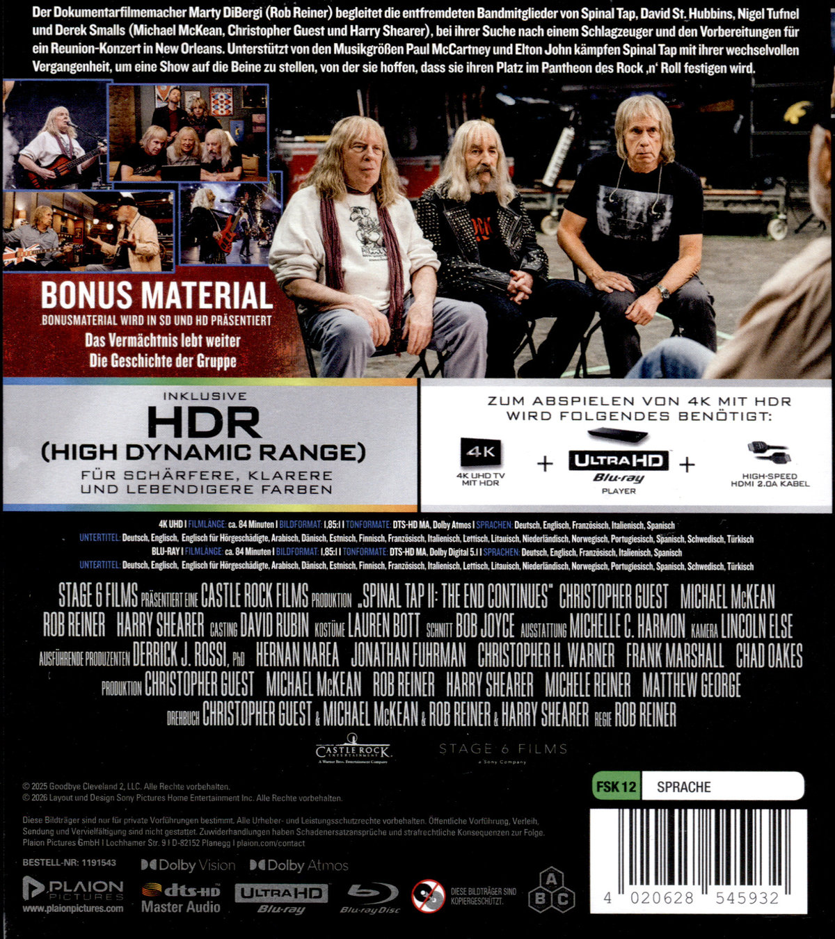 This is Spinal Tap 2  (4K Ultra HD+Blu-ray)