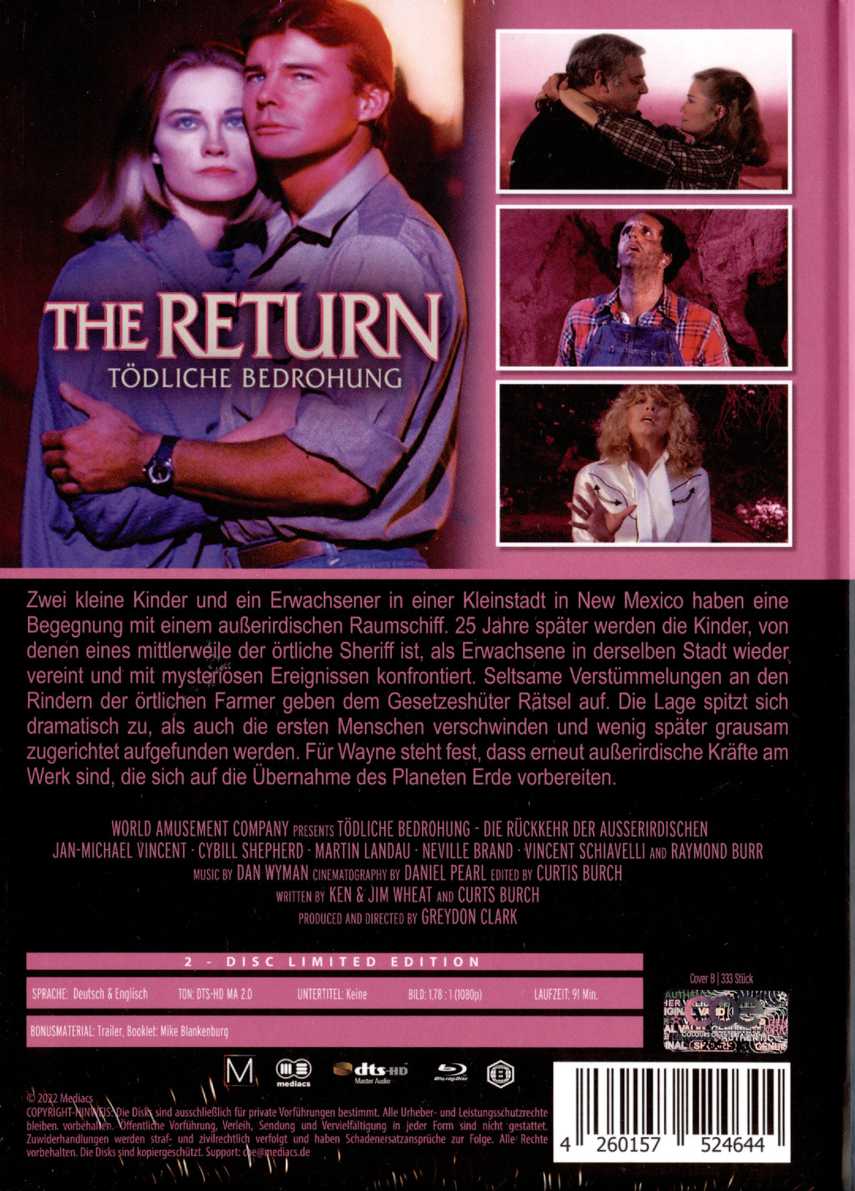 Return, The - Uncut Mediabook Edition (DVD+blu-ray) (B)