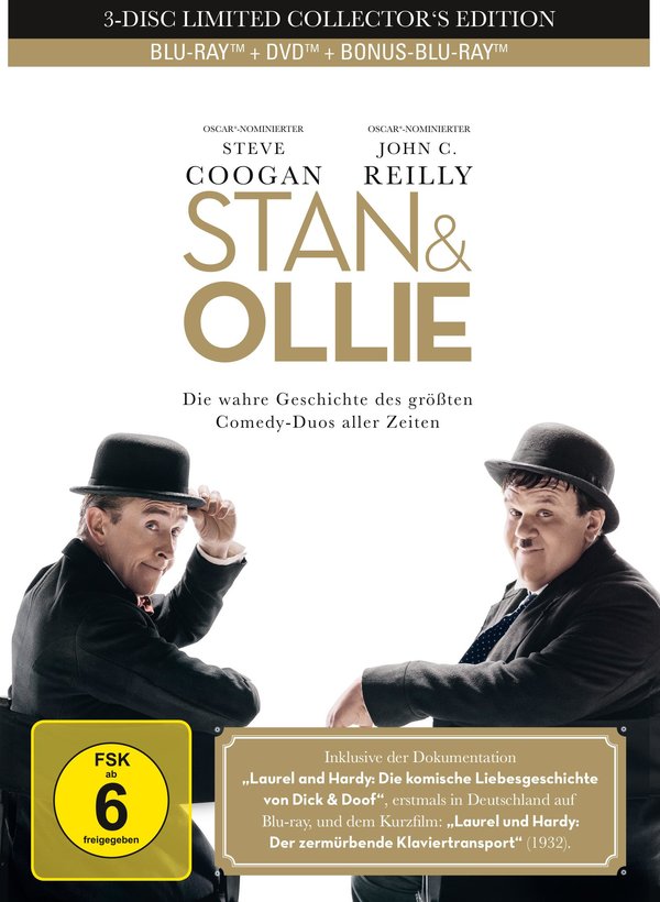 Stan & Ollie - Limited Mediabook Edition (DVD+blu-ray)