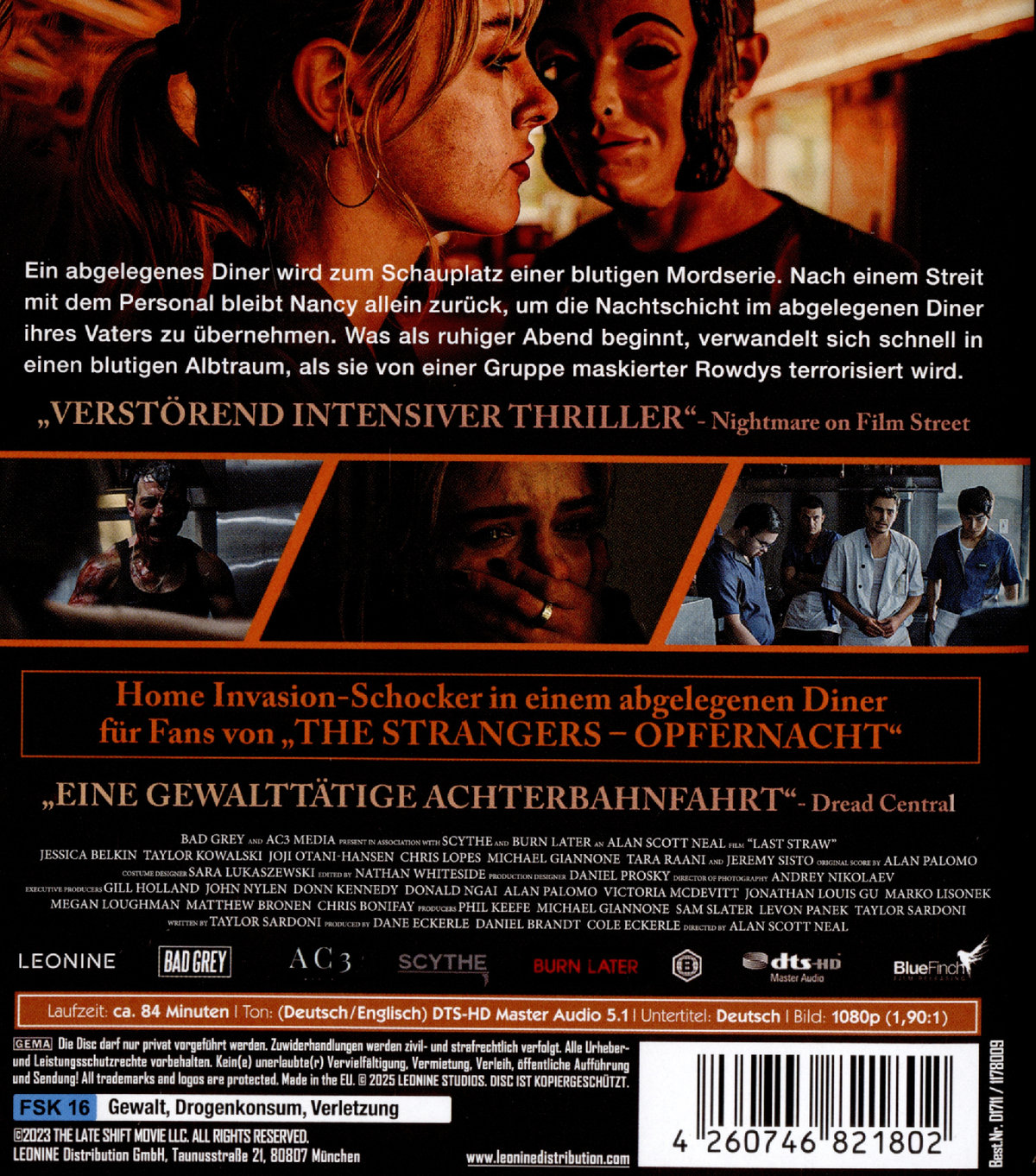 The Devil's Diner - Survive the Night  (Blu-ray Disc)