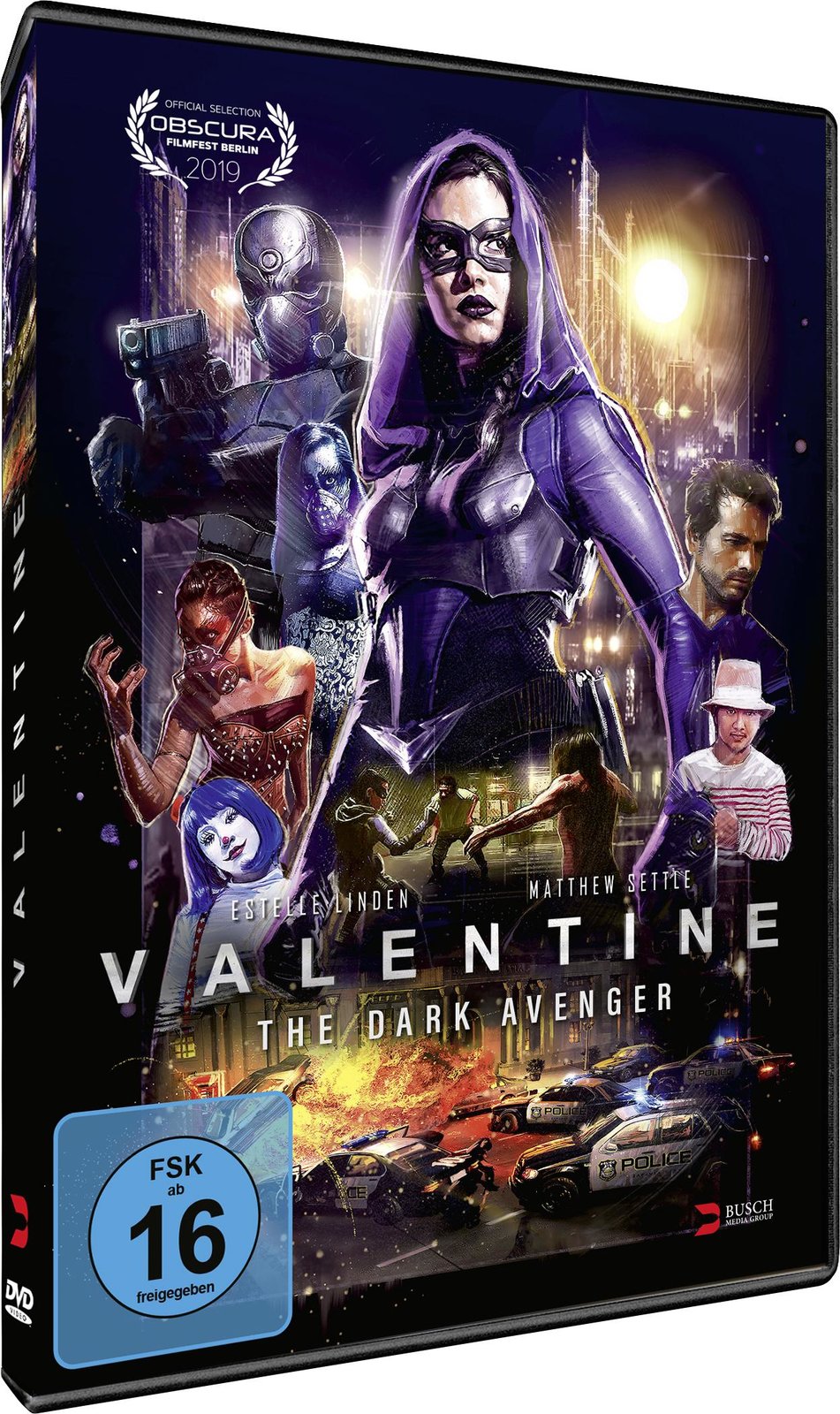 Valentine - The Dark Avenger - Uncut Mediabook Edition (DVD+blu-ray) (A)