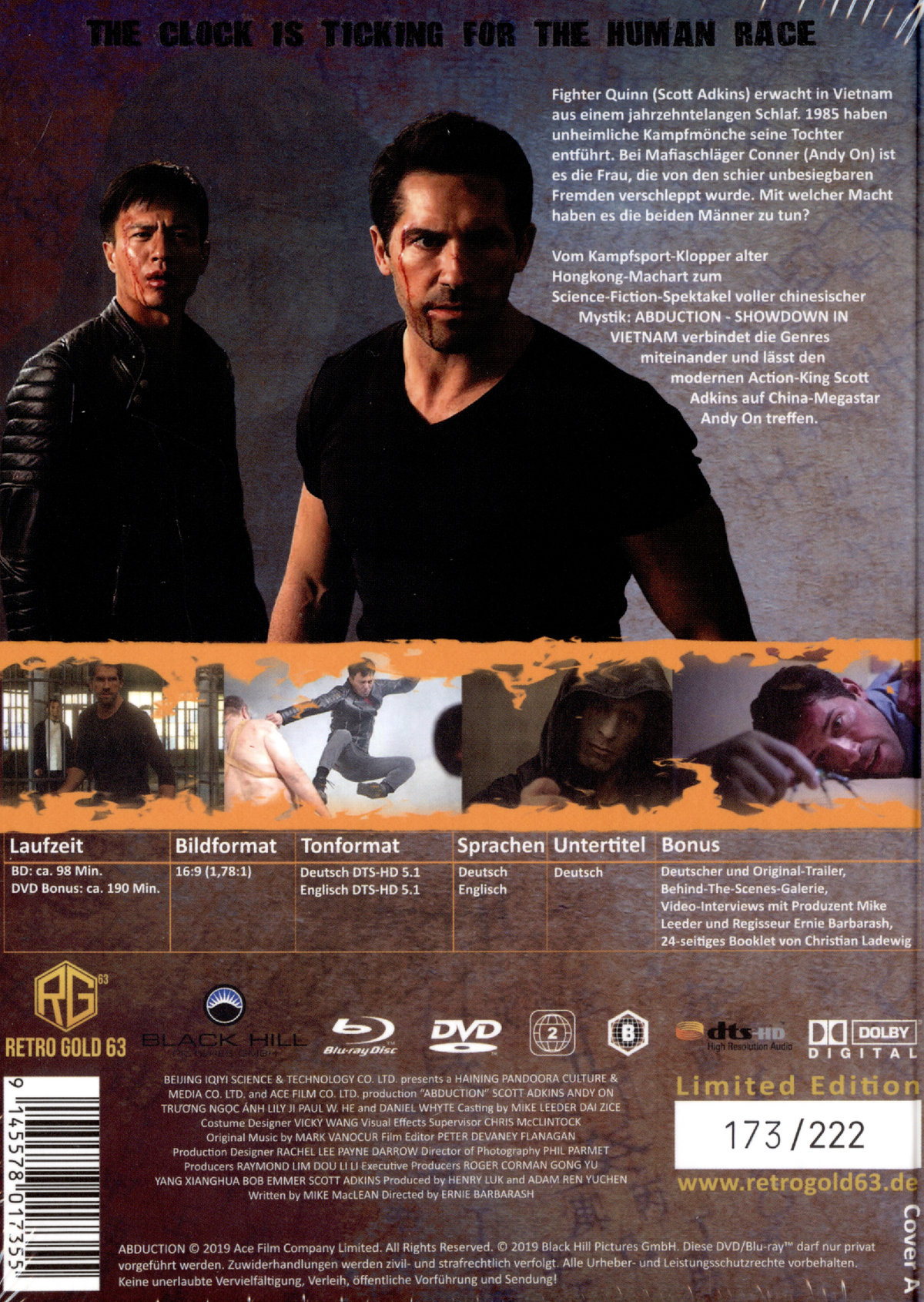 Abduction - Showdown in Vietnam - Uncut Mediabook Edition (DVD+blu-ray)