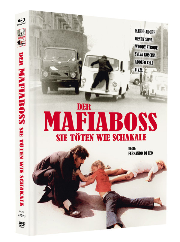 Der Mafiaboss - Sie töten wie Schakale - Uncut Mediabook Edition  (DVD+blu-ray) (A)