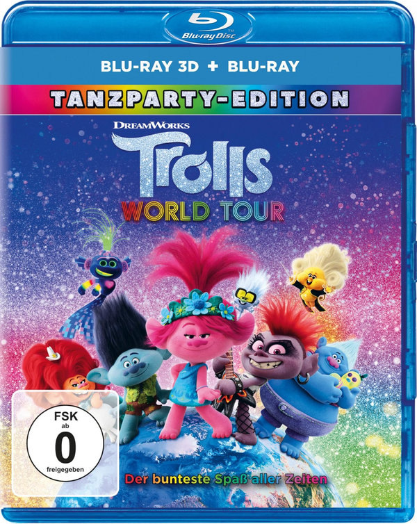 Trolls World Tour 3D (3D blu-ray)