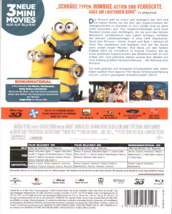 Minions 3D (3D blu-ray)