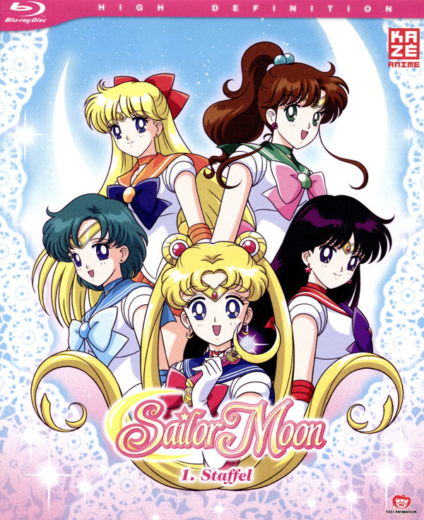 Sailor Moon - Staffel 1 - Blu-ray Box (Episoden 1-46)  [6 Blu-rays]  (Blu-ray Disc)