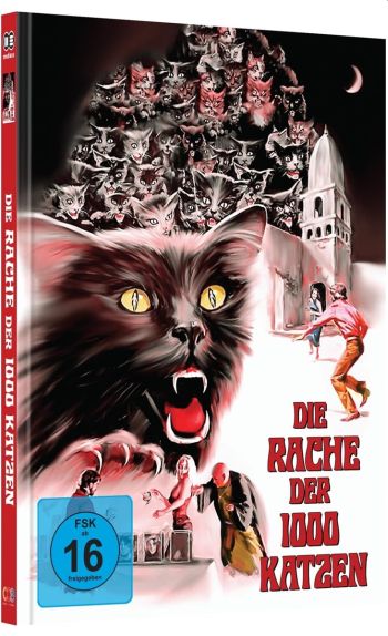 Rache der 1000 Katzen, Die - Uncut Mediabook Edition (DVD+blu-ray) (A)