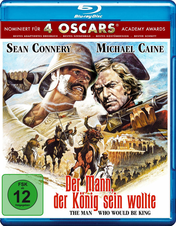 Mann der König sein wollte, Der (blu-ray)