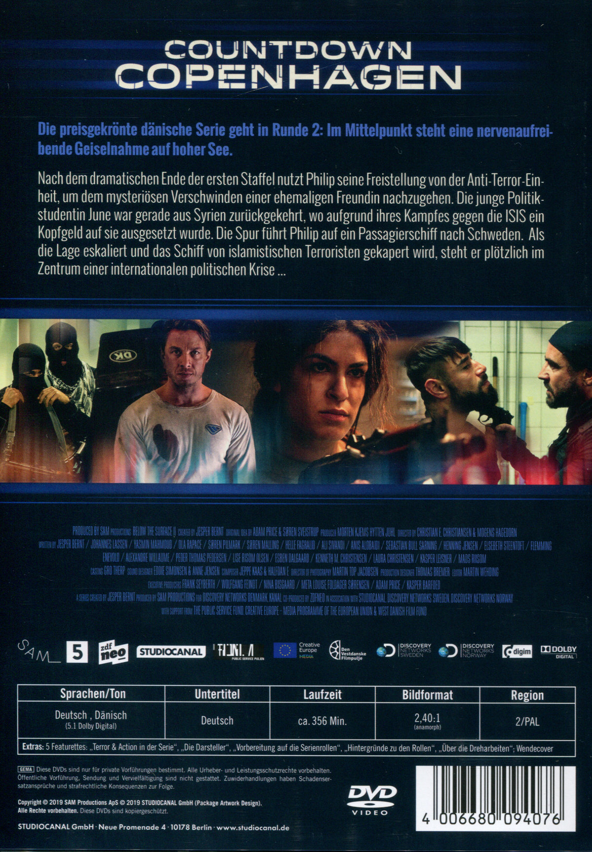 Countdown Copenhagen / 2. Staffel  [3 DVDs]  (DVD)